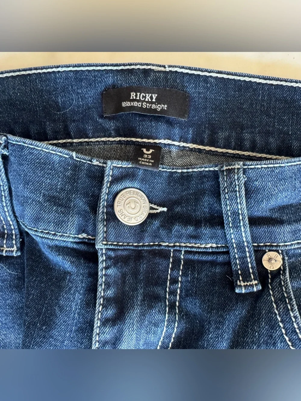 True Religion relaxed straight